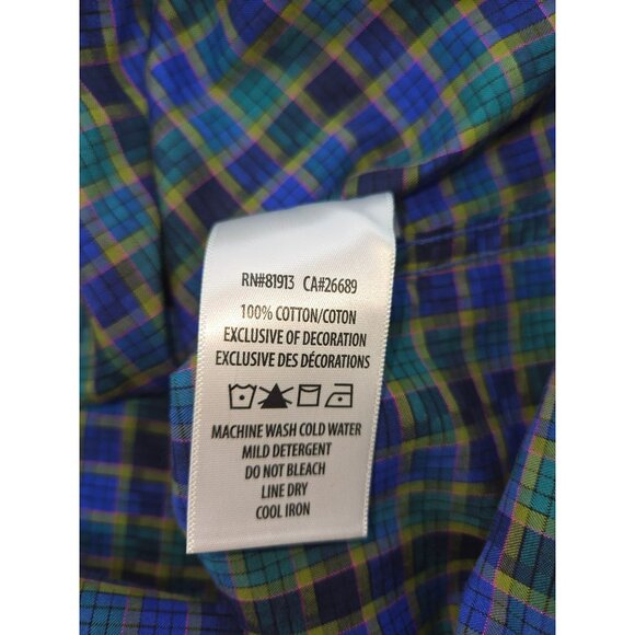 Robert Graham Mens Shirt 2XL Classic Fit Vibrant Contrast Details - Picture 6 of 8